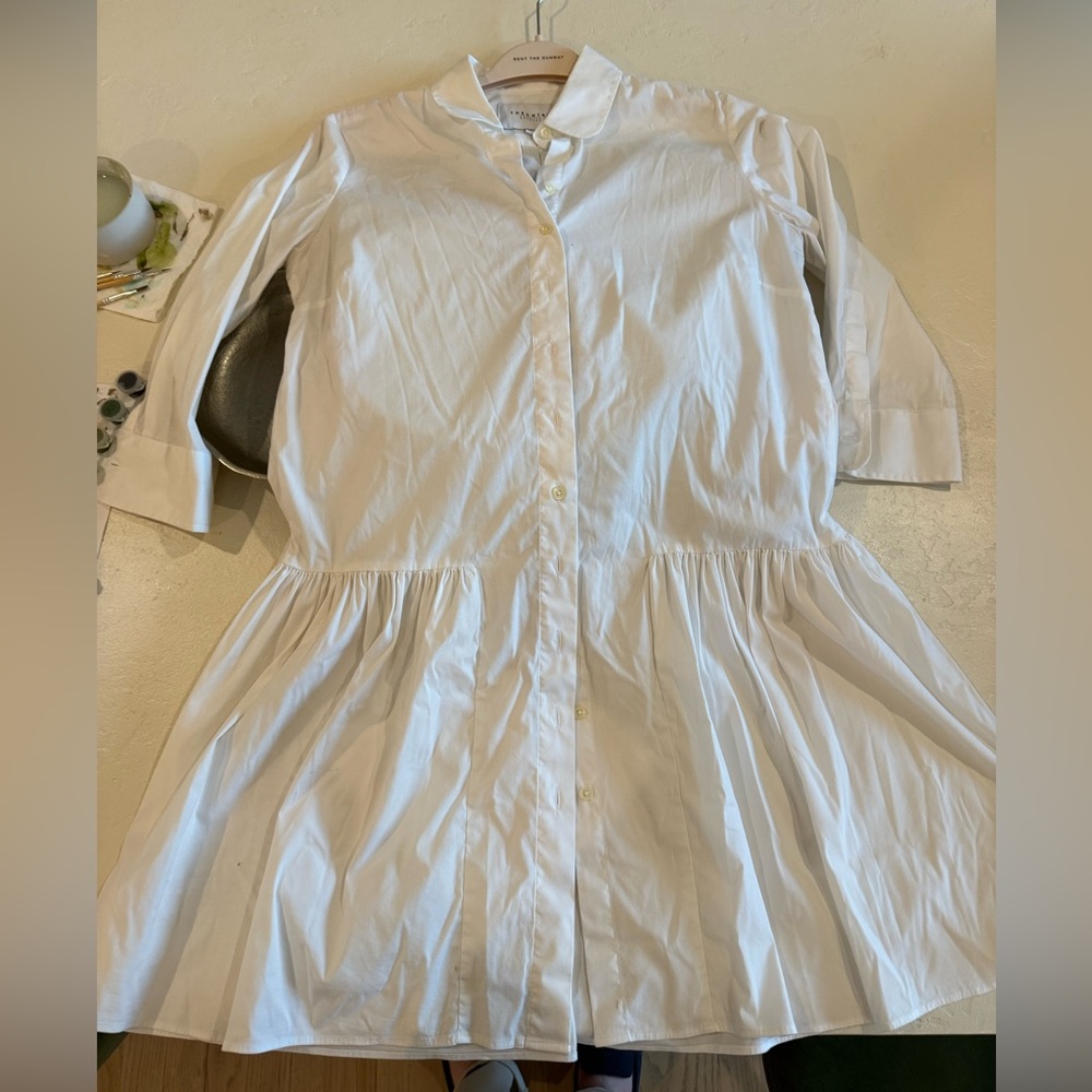 The Shirt by Rochelle Behrens White Dress